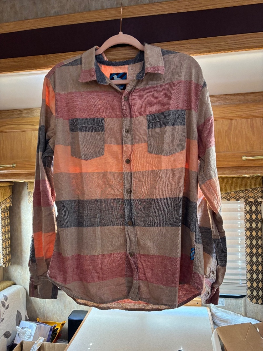Boy's Plaid Long Sleeve Shirt
